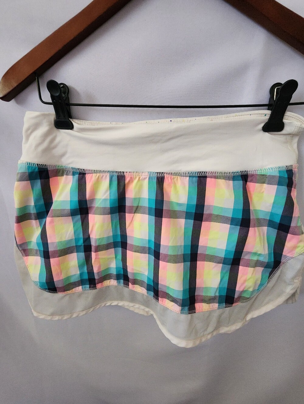 Lululemon Checkered Skort. Size 6